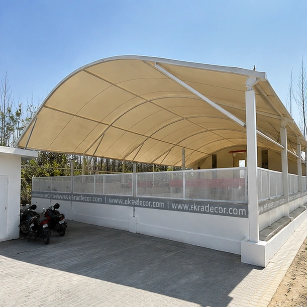 G.D. Goenka School, Rudrapur tensile structure, Ekra Decor &mdash; photograph 3